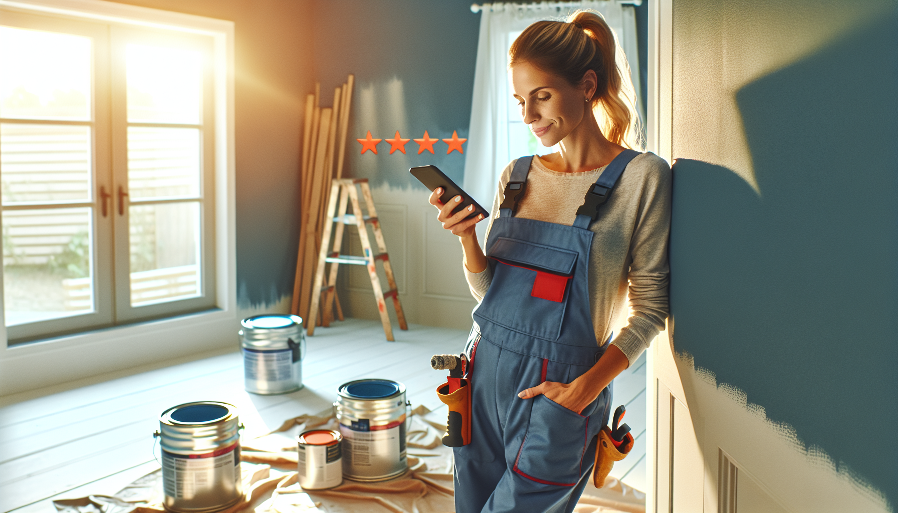 automated review requests for painting contractors - SalesCaptain