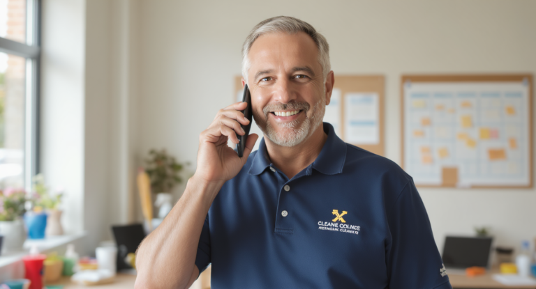 ai phone agent for cleaning companies - SalesCaptain