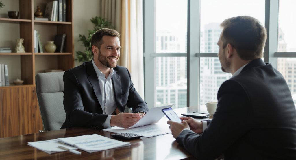 how to automate customer follow up for financial advisors - SalesCaptain