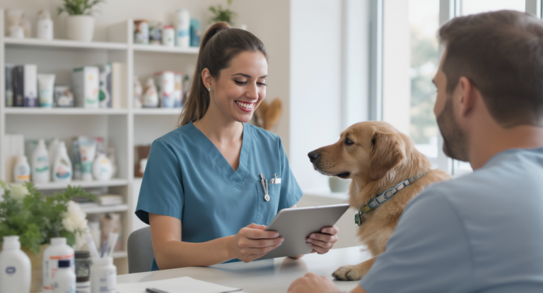 automated review requests for veterinary clinics - SalesCaptain