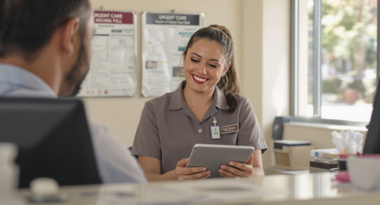 automated review requests for urgent care clinics - SalesCaptain