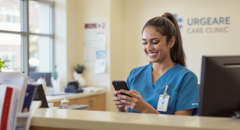 two way texting for urgent care clinics - SalesCaptain
