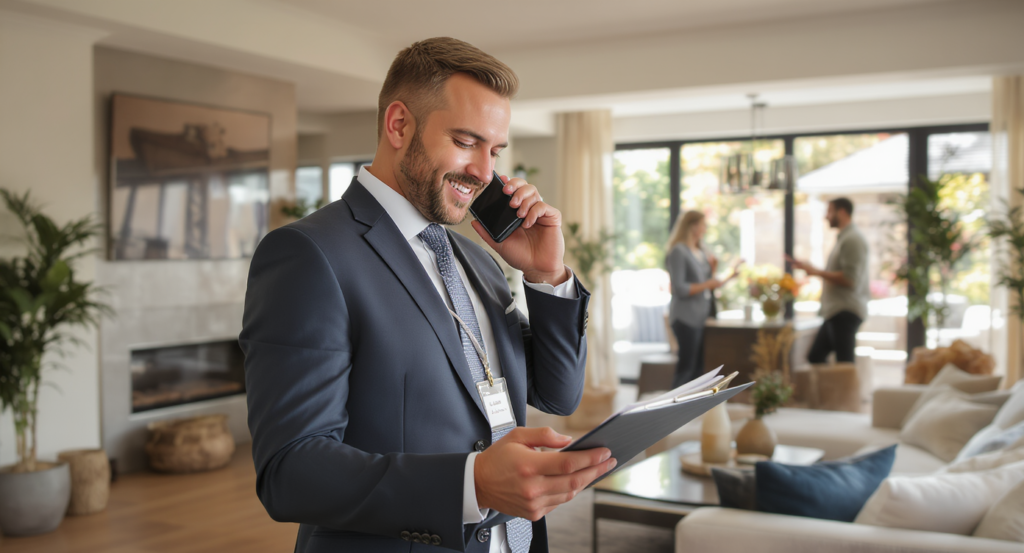 best phone system for real estate agencies - SalesCaptain