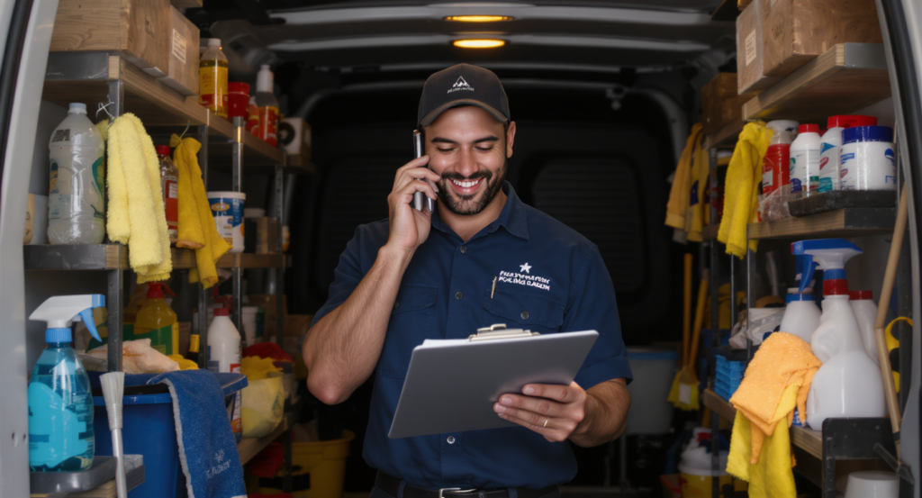 after hours answering for cleaning companies - SalesCaptain