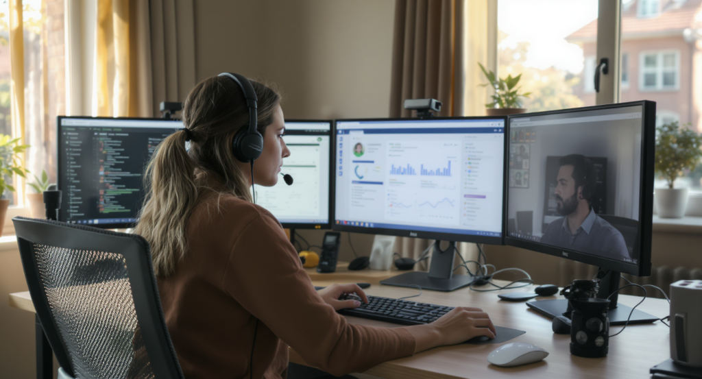 call centre remote - SalesCaptain