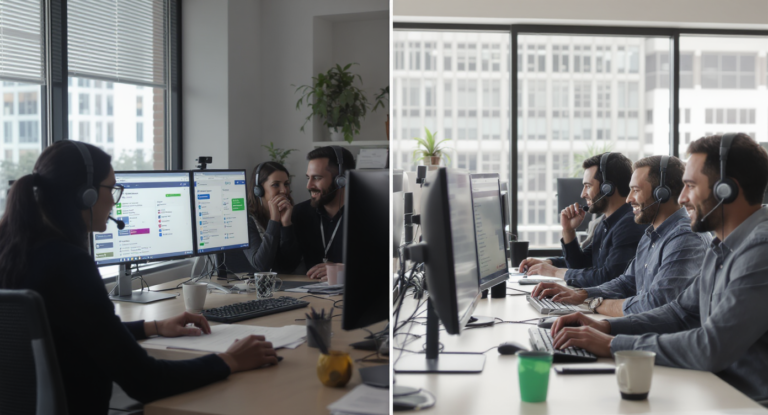 zoho desk vs salescaptain - SalesCaptain