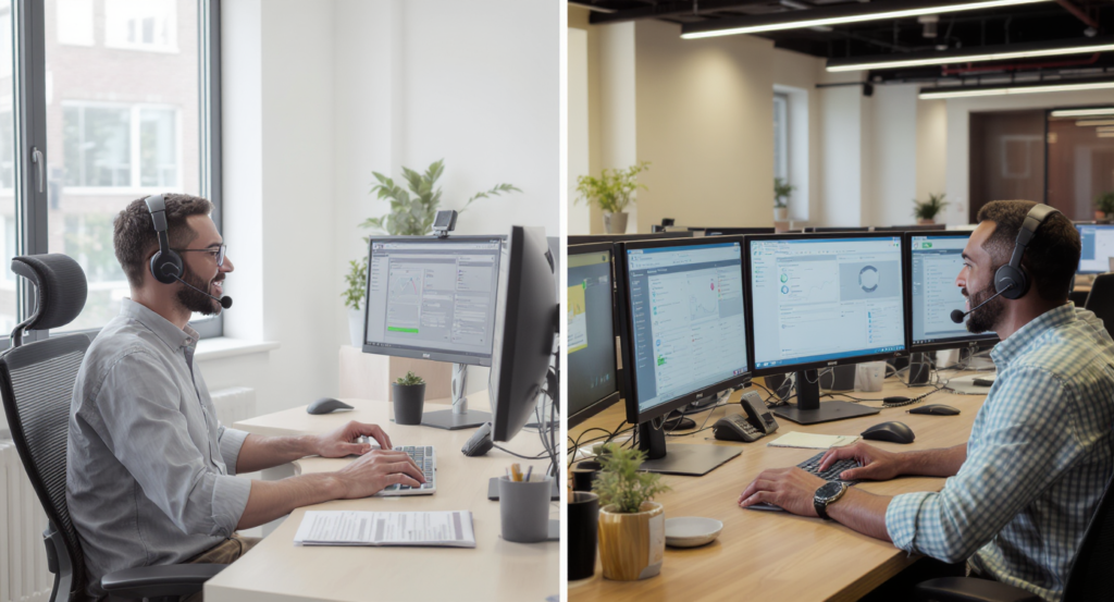 talkdesk alternative for small business - SalesCaptain