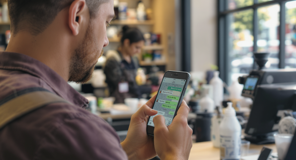 auto reply text message examples for business - SalesCaptain