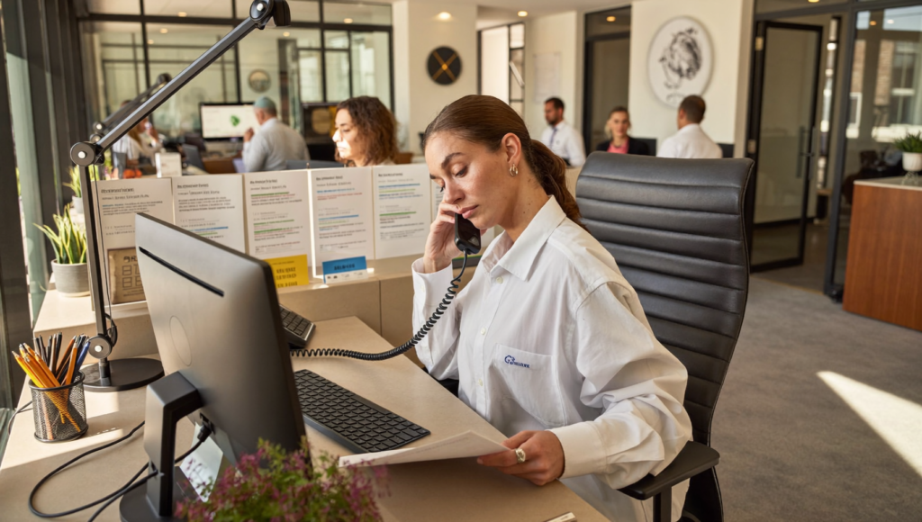 how to train an ai receptionist with your business faqs - SalesCaptain