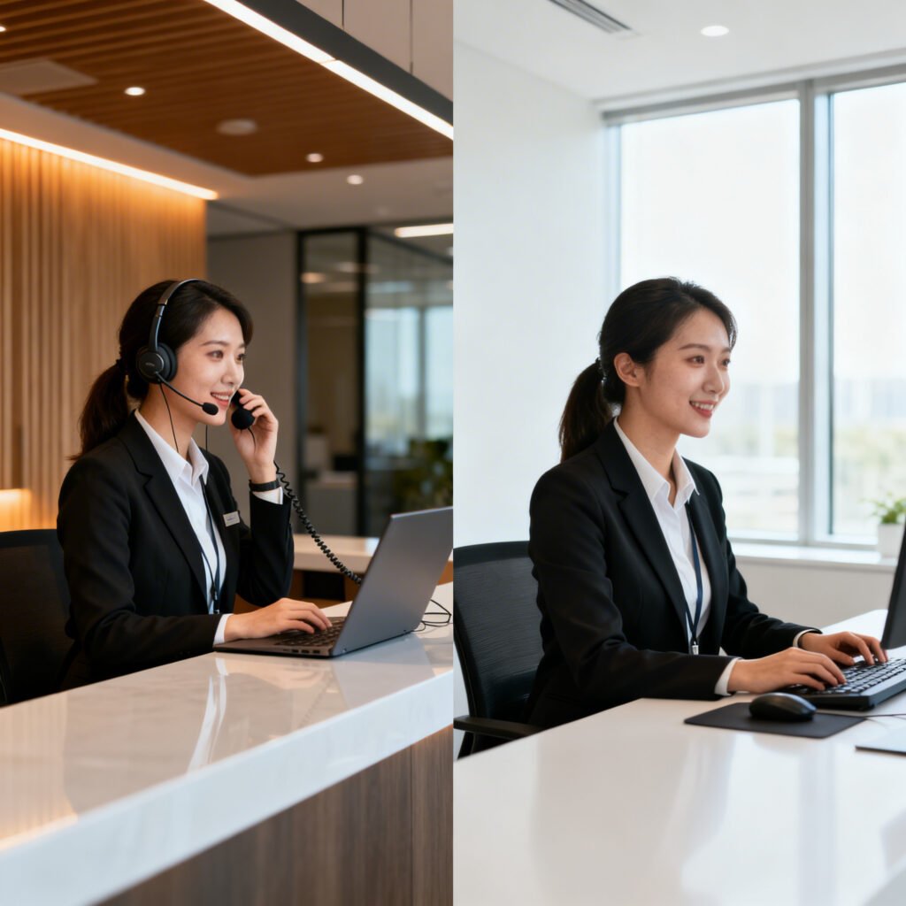 Salescaptain Vs Ruby Receptionists - SalesCaptain
