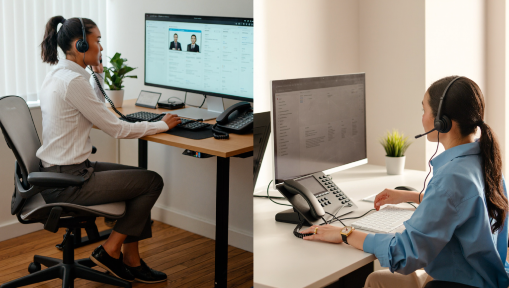 aircall vs justcall comparison - SalesCaptain