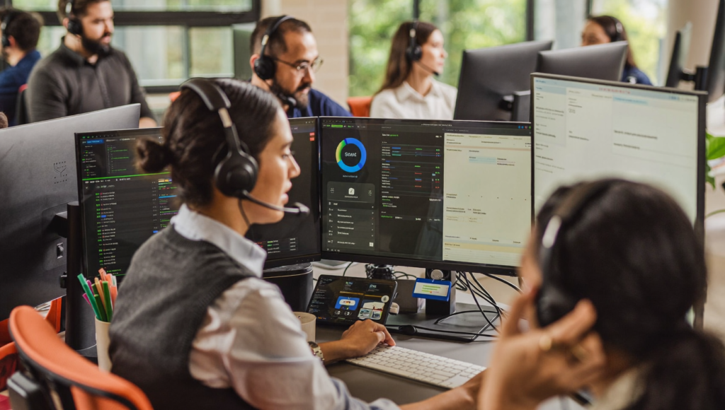 average call centre calls per day - SalesCaptain