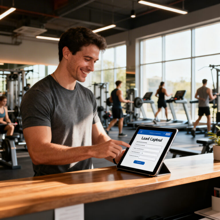 Automated Lead Capture For Gyms - SalesCaptain