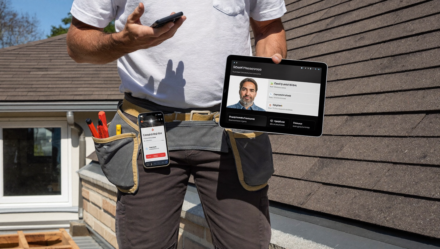 roofing answering service with crm integration - SalesCaptain