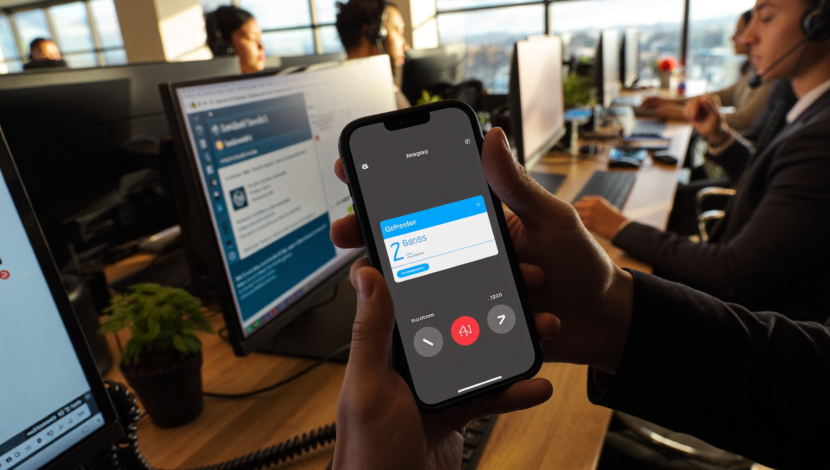 missed call text back - SalesCaptain