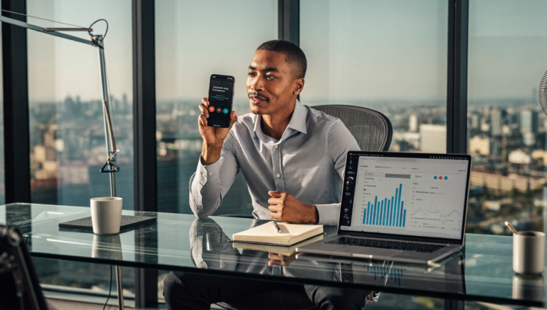 business phone number app - SalesCaptain