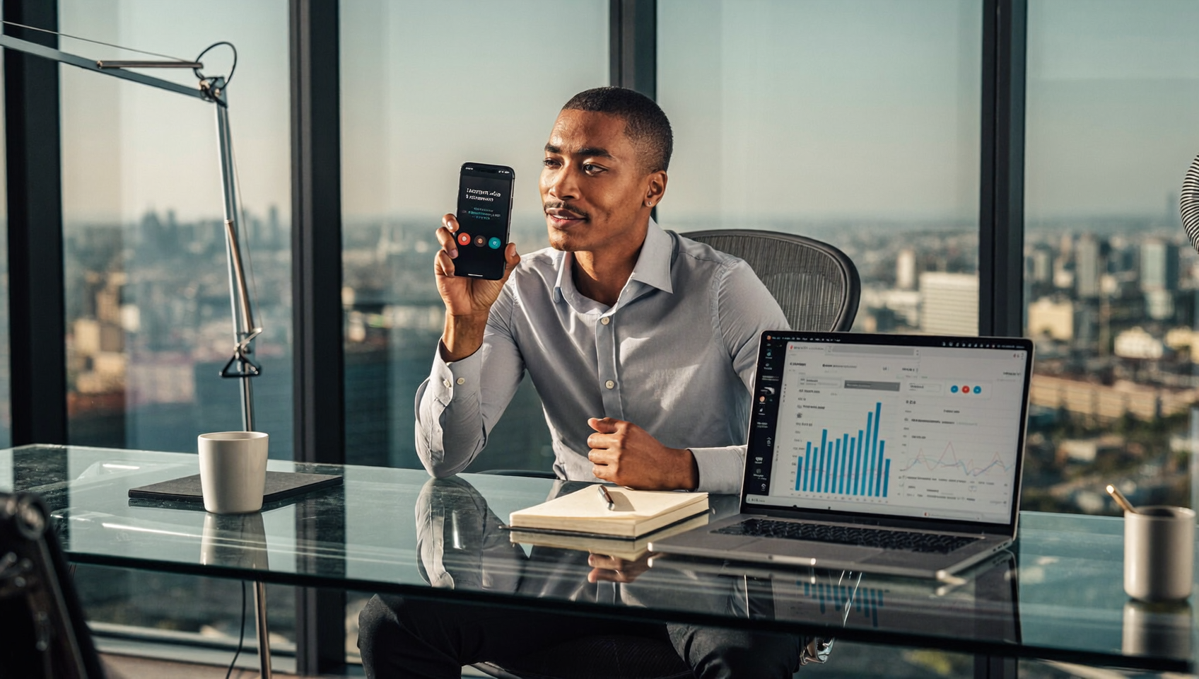 business phone number app - SalesCaptain