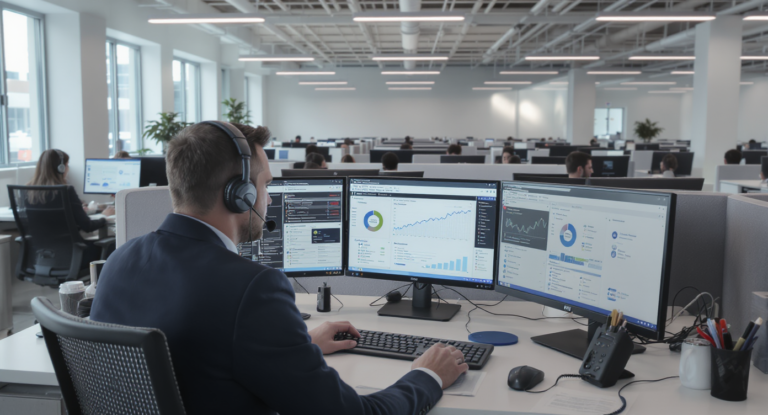 Call Center Website - SalesCaptain