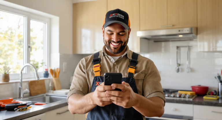 Automated Review Requests For Electricians - SalesCaptain