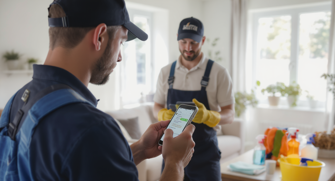 how to automate customer follow up for cleaning companies - SalesCaptain