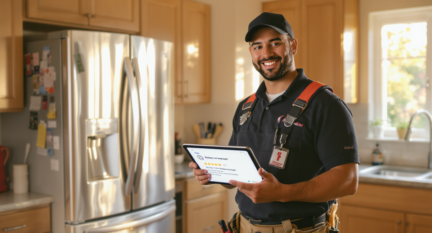 automated review requests for appliance repair companies - SalesCaptain
