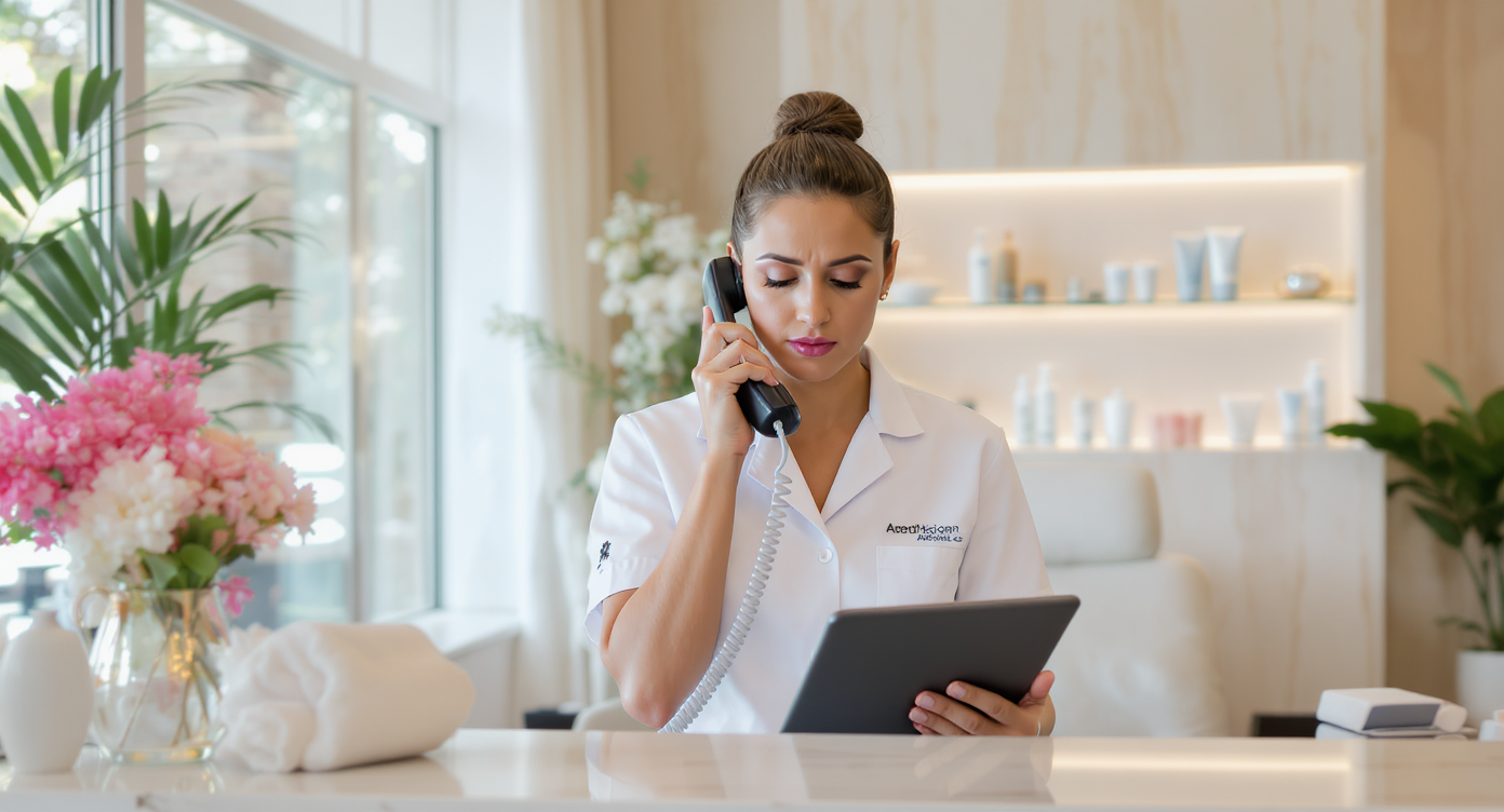 how to reduce missed calls for medspa - SalesCaptain
