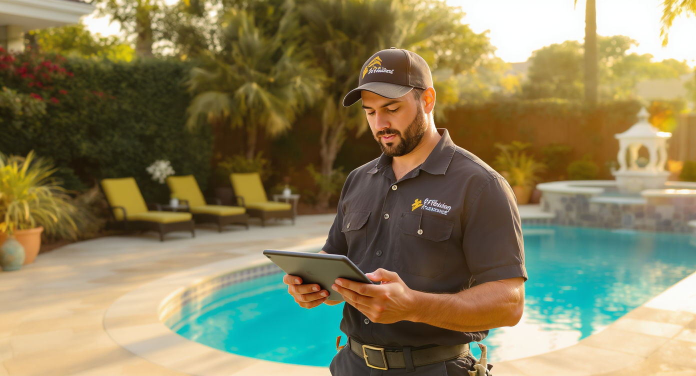 ai receptionist for pool service companies - SalesCaptain