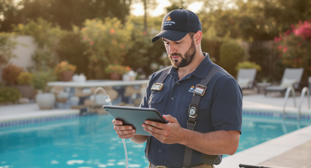 automated review requests for pool service companies - SalesCaptain