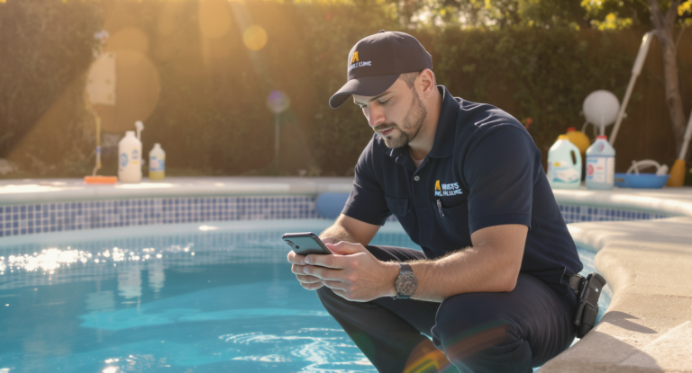 Business Texting For Pool Service Companies - SalesCaptain