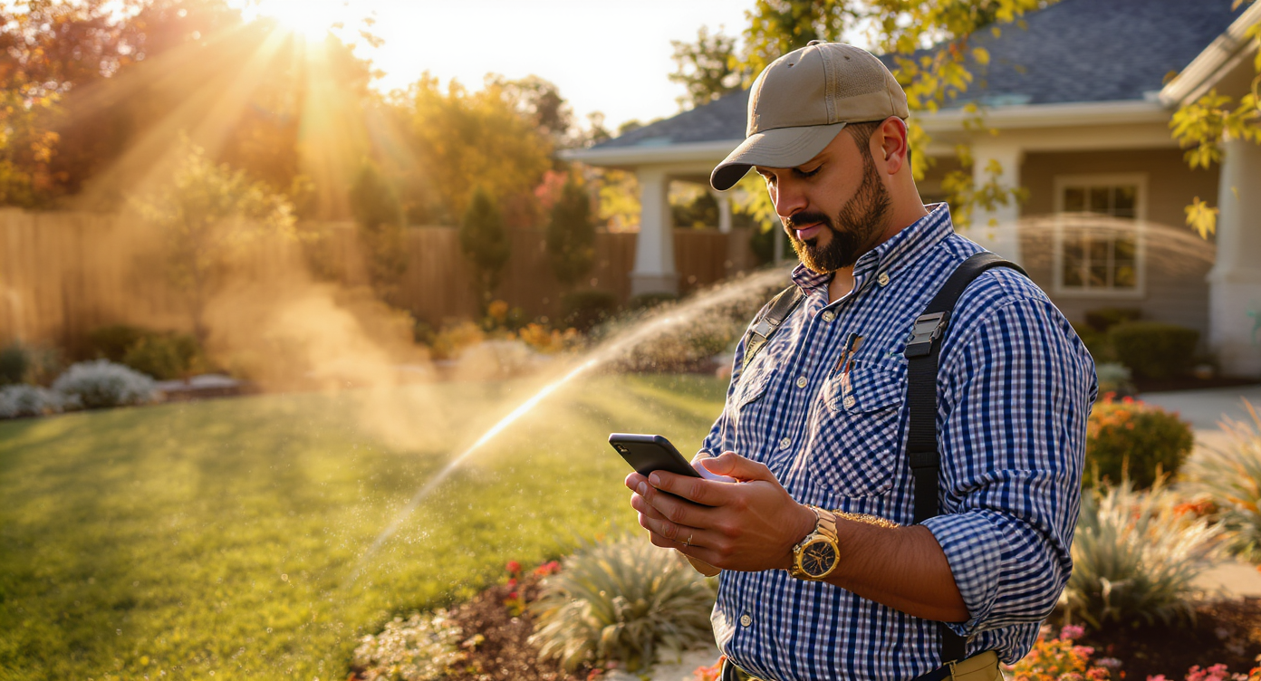 ai receptionist for irrigation companies - SalesCaptain