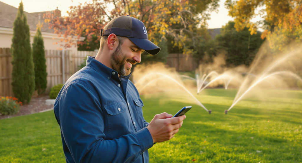 automated review requests for irrigation companies - SalesCaptain