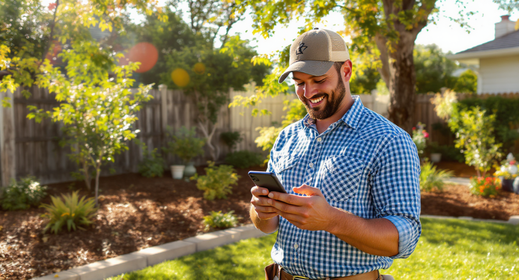 automated review requests for landscaping companies - SalesCaptain