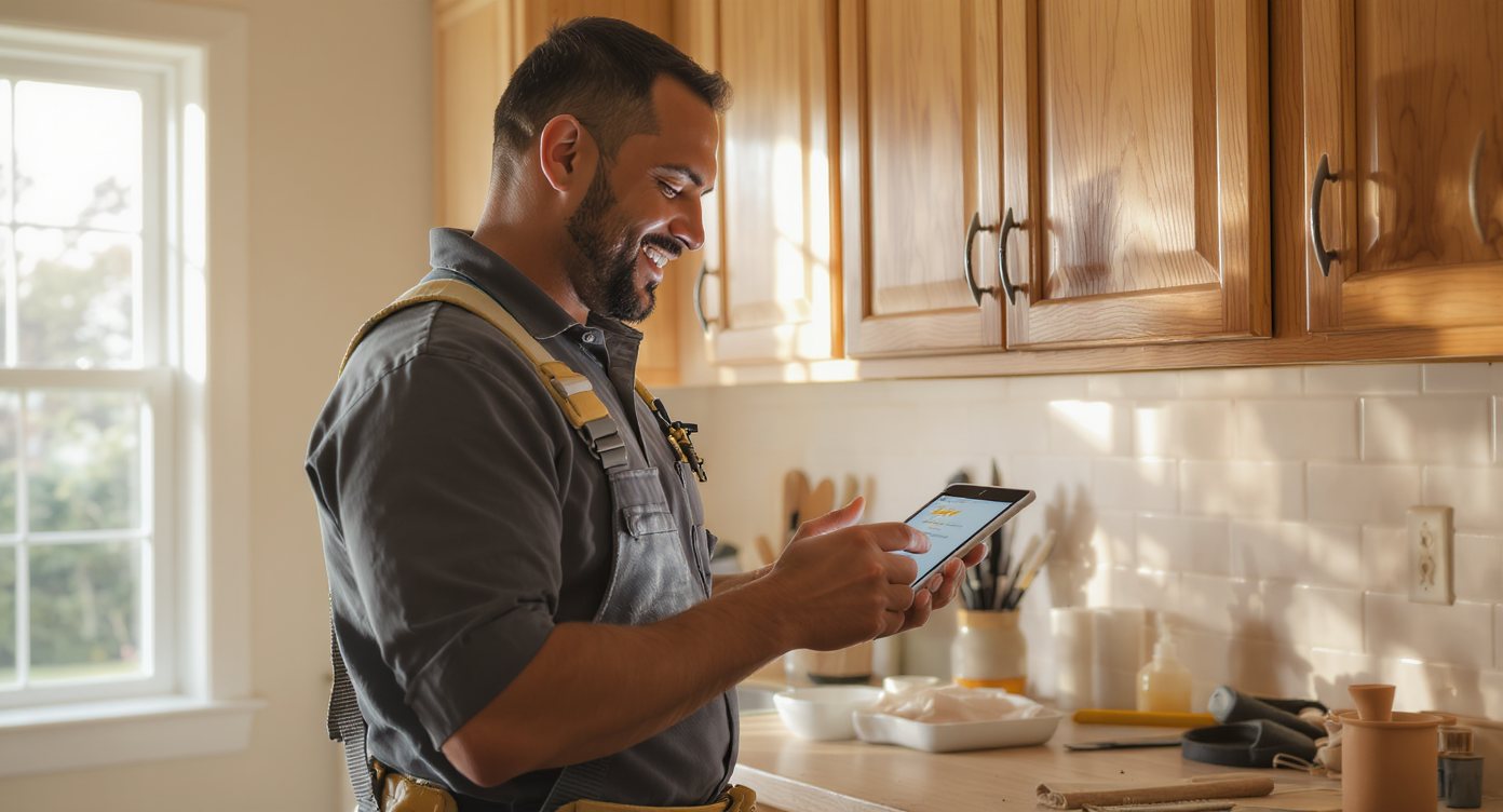 automated review requests for handyman services - SalesCaptain