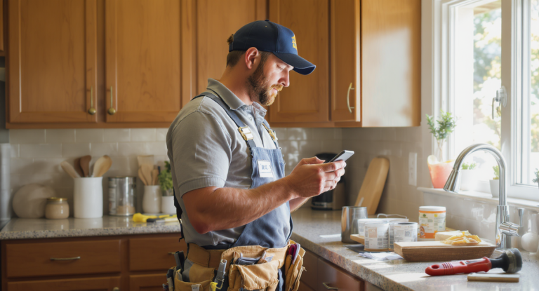 customer follow up software for handyman services - SalesCaptain