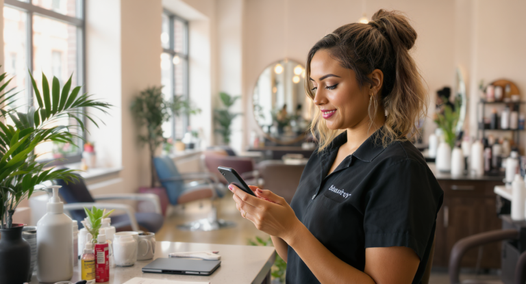 beauty salon booking apps - SalesCaptain