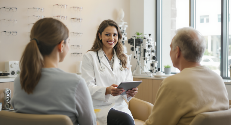 ai receptionist for optometry practices - SalesCaptain